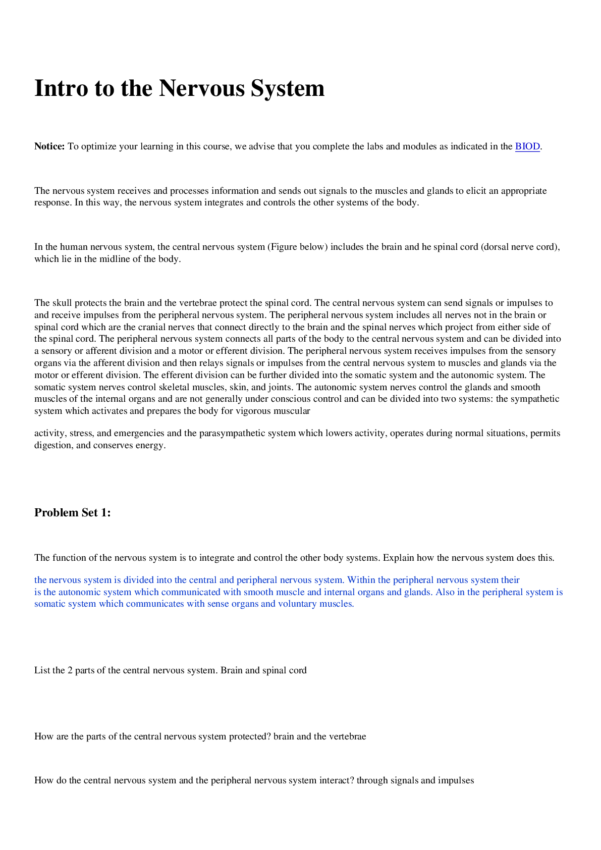 Preview image for Biod 152/A&P All portage Modules learning Exam Latest  Update 2023/24 Graded A (BUNDLE) UPDATED FILE